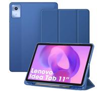 Fintie Funda para Lenovo Idea Tab de 11 Pulgadas 2025 (TB-336ZU/TB-336FU) - Funda Ultrafina con Parte Trasera translúcida con función de Encendido y Apagado automático,Azul Marino