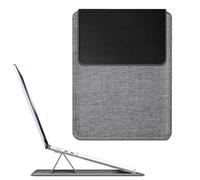 Fintie Funda para MacBook Air 13.6 A3240 A3113 A2681, Pro 14 A3434 A3401 A3185 A3112 A2992 A2918 A2779 A2442, MacBook Pro/Air 13 - Funda delgada de piel sintética con soporte Característica (gris