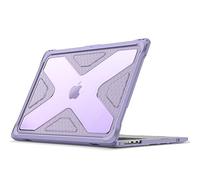 Fintie Funda para MacBook Air 15 Pulgadas (M4) 2025 / (M3) 2024 / (M2) 2023, Funda TPU Resistente de Cuerpo Entero con Pantalla Retina líquida y Touch - Lila