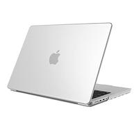 Fintie Funda para MacBook Pro de 14 Pulgadas 2024 (A3112 A3401 A3185) /A2992 A2918 A2779 A2442 (versión 2023-2021) M3/M2/M1 Pro/MAX, Ultra Carcasa rígida plástico rígido - Transparente Mate