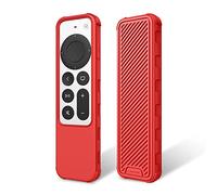 Fintie Funda para Mando Apple TV 4K Siri Remote 3ª generación (2022) y 2ª generación (2021), Protector de Silicona