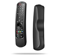 Fintie Funda para Mando LG MR24GN MR24GA MR23GN MR23GA MR22GN MR22GA AN-MR21GA, Protector de Silicona para LG Smart TV 2021-2024 Series Remote Control, Negro