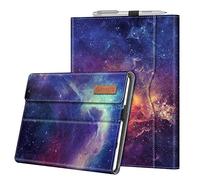 Fintie Funda para Microsoft Surface Go 4(2023)/Go 3(2021)/Go 2(2020) 10.5" | Carcasa Portafolio Multiángulo con Bolsillo Compatible con Teclado Type Cover (Teclado No Incluido), Galaxia