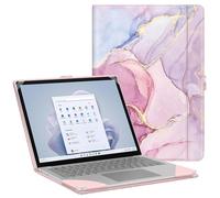 Fintie Funda para Microsoft Surface Laptop 7 de 13.8 Pulgadas (Modelo: 2036), Surface Laptop de 13.5 Pulgadas 6/5/4/3/2 (Modelo: 1951/1868/1958/1950/1867/1769) - Funda Tipo Libro con Bolsillo Grande,