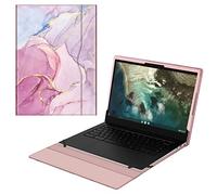 Fintie Funda para Samsung Galaxy Chromebook Go XE340XDA XE345XDA/Dell Latitude 3410/HP Pavilion 14-ceXXXX/Lenovo 14W Windows Gen 2 de 14 Pulgadas, Funda de Piel sintética, mármol