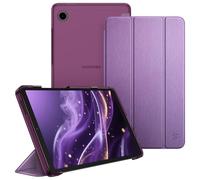 Fintie Funda para Samsung Galaxy Tab A11 8.7 Pulgadas 2025 y A9 8.7 Pulgadas 2023, Funda Protectora Ultrafina con Cubierta Trasera translúcida para Tablet A9 8.7 SM-X110/X115/X117, Morado Oscuro