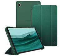 FINTIE Funda para Samsung Galaxy Tab A11 de 8.7 pulgadas 2025/Tab A9 de 8.7 pulgadas, funda protectora ultrafina con cubierta trasera translúcida para tablet A11/A9, verde oscuro