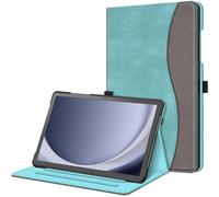 Fintie Funda para Samsung Galaxy Tab A11+ Plus 11" 2025 / A9+ Plus 11" 2023 | Funda Multiángulo Tipo Folio con Compartimento para Documentos y Auto-Reposo/Activación, Verde Marrón