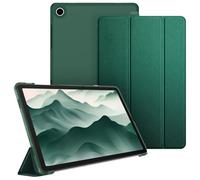 Fintie Funda para Samsung Galaxy Tab A11+ Plus 11" 2025/ A9+ Plus 11" 2023 | Funda Protección Transparente Escarchado Fina y Ligera, Modelo SM-X230/236B/X210/X216/X218, Verde Oscuro