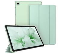 Fintie Funda para Samsung Galaxy Tab A11+ Plus 11" 2025/ A9+ Plus 11" 2023 | Funda Protección Transparente Escarchado Fina y Ligera, Modelo SM-X230/236B/X210/X216/X218, Verde Menta