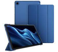 Fintie Funda para Samsung Galaxy Tab A11+ Plus 11" 2025 / A9+ Plus 11" 2023 | Funda Protección Transparente Escarchado Fina y Ligera, Modelo SM-X230/236B/X210/X216/X218, Azul