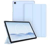 Fintie Funda para Samsung Galaxy Tab A11+ Plus 11" 2025/ A9+ Plus 11" 2023 | Funda Protección Transparente Escarchado Fina y Ligera, Modelo SM-X230/236B/X210/X216/X218, Azul Claro