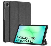Fintie Funda para Samsung Galaxy Tab A11/Tab A9 de 8,7 pulgadas 2025/2023 - Funda delgada de piel sintética con función atril, color gris