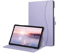 Fintie Funda para Samsung Galaxy Tab A9 Plus/A9+ 5G de 11" Modelo 2023 (SM-X210/X216/X218), Cubierta Trasera Inteligente, visión multiángulo, Bolsillo, Encendido y Apagado automático, Morado Lila