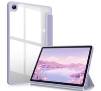 Fintie Funda para Samsung Galaxy Tab A9 Plus de 11 Pulgadas 2023 SM-X210/X216/X218 - Funda Transparente Híbrida a Prueba de Golpes con Rígida en la Parte Posterior - Gris Morado