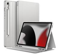 FINTIE Funda para Samsung Galaxy Tab S10 Lite/ S10 FE 2025/ S9 FE de 10.9 pulgadas / S9 de 11 pulgadas con soporte para bolígrafo S, soporte delgado de múltiples ángulos con cubierta trasera de TPU