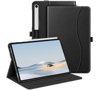 Fintie Funda para Samsung Galaxy Tab S10 Lite/S10 FE/S9 FE 10.9"/Tab S9 11" | Funda Multiángulo Folio con Compartimento para Documentos con Auto-Reposo/Activación, Negro