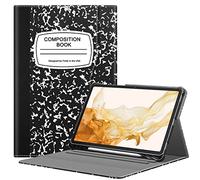 FINTIE Funda para Samsung Galaxy Tab S8 Plus 2022/S7 FE 2021/S7 Plus 2020 12,5" con Soporte para bolígrafo S, Funda Tipo Cartera con múltiples ángulos con Bolsillo de Encendido y Apagado automático,