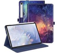 Fintie Funda para Samsung Galaxy Tab S9 FE de 10,9 Pulgadas/Tab S9 de 11 Pulgadas 2023, Funda multiángulo Folio con Compartimento para Documentos y función de Encendido automático/Apagado, la Galaxia