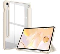 Fintie Funda para Samsung Galaxy Tab S9 FE de 10.9 Pulgadas/Tab S9 de 11 Pulgadas 2023 Soporte para S Pen, Funda Híbrida Delgada a Prueba de Golpes con Carcasa Trasera Transparente - Starlight