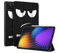 Fintie Funda para Xiaomi Pad 7 / Pad 7 Pro 11,2 pulgadas 2024 - Funda protectora de piel sintética ultrafina y superligera con función de encendido/apagado automático (Don't Touch)