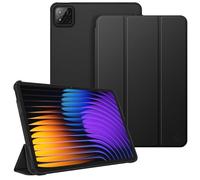 Fintie Funda para Xiaomi Pad 7 / Pad 7 Pro 11.2 Pulgadas 2024, Funda Ultrafina con Parte Trasera translúcida con función de Encendido y Apagado automático, Negro