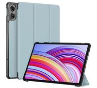 FINTIE Funda para Xiaomi Redmi Pad Pro 12.1 Pulgadas 2024 - Carcasa trasera dura ultradelgada y ligera de tres pliegues con soporte y función de encendido/apagado automático, color azul