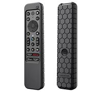 Fintie Funda Protectora para Sony RMF-TX800U RMF-TX900U RMF-TX900U 2022, Cubierta de Silicona Ligera Antideslizante a Prueba de Golpes para Sony Ultra HD TV X80K X90K X95K Series, Color Negro
