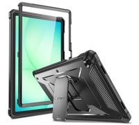 Fintie Funda Samsung Galaxy Tab A11+/A11 Plus de 11 Pulgadas 2025, A9 Plus/A9+ 2023, Cuerpo Entero Rugged híbrido Funda Protectora de Pantalla Integrado, Negro