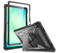 Fintie Funda para Samsung Galaxy Tab A9 Plus de 11 Pulgadas 2023, Cuerpo Entero Rugged híbrido Funda Protectora con Protector de Pantalla Integrado para Tablet A9+11 Pulgadas SM-X210/X216/X218, Negro