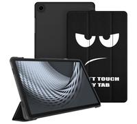 Fintie Funda SlimShell Samsung Galaxy Tab A11+/A11 Plus de 11 Pulgadas 2025, A9 Plus/A9+ 2023, Funda Liviana con Cubierta Posterior translúcida esmerilada y función de Encendido/Reposo-Don't Touch