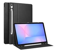 Fintie Funda TPU para Samsung Galaxy Tab S10 Lite 10.9" 2025/S10 FE y S9 FE/S9 11" 2023 con Soporte S Pen, Cubierta Trasera de TPU Suave Resistente con visualización multiángulo - Negro