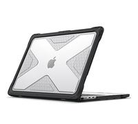 Fintie Funda para MacBook Air 13.6 Pulgadas A2681 de (versión 2022), Resistente Carcasa rígida con Parachoques de TPU para M2 Chip con Pantalla Retina líquida y Touch ID - Transparente