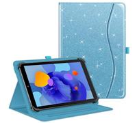 Fintie Funda Universal para Tablet DOOGEE U11/U11 Pro/Blackview Tab90 11"/TABWEE W90 11"/Whitedeer/HotLight/DOOGEE U10 de 10 Pulgadas, Funda multiángulo Universal para Tablet de 9-11", Azul Brillante