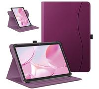 Fintie Funda universal para tablet Whitedeer de 10 pulgadas, Ainmel/MUISOO/TPZ/Vekoy/Yicty 10", DOOGEE U11/Tab G6/A9+ 11 pulgadas, rotación de 360 grados, para tablet de 9 a 11 pulgadas, color morado