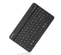 FINTIE Keyboard for 10" iOS Android Tablet (Italian Layout), Black (RII-AEE-7025, RII-PYA-1905)