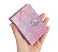 FINTIE Mini Álbum de Fotos 5,08x7,62 cm - Portada para 52 Fotos para Cámara Instantánea Fujifilm Instax Mini/Polaroid Hi-Print Imágenes y Portatarjetas de Kpop, Fantasía Ombre