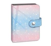 Fintie Mini álbum de fotos para películas de 2 x 3 pulgadas, 52 bolsillos, pequeños álbumes para Fujifilm Instax Mini cámara instantánea/Polaroid Hi-Print, soporte para tarjetas de fotos Kpop, color
