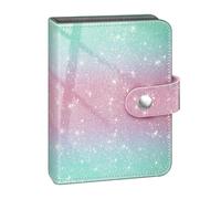 Fintie Mini álbum de fotos para películas de 2 x 3 pulgadas, 52 bolsillos pequeños para cámara instantánea Fujifilm Instax Mini/imágenes Polaroid Hi-Print, carpeta con soporte para tarjetas