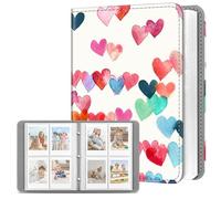 Fintie Mini álbum de fotos para películas de 2 x 3 pulgadas, álbum pequeño con 256 bolsillos para cámara instantánea Fujifilm Instax Mini 12/11/99/40/EVO/SE/7+/LiPlay, álbum de fotos Polaroid,