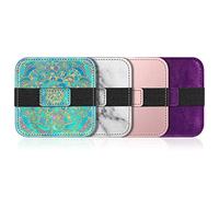 Fintie Paquete de 4 Limpiadores de Pantalla, Almohadilla de Tela Suave con Correa Elástica para Pantalla de iPad, iPhone, MacBook, Tabletas, Portátil, Limpiador para Móvil, Cámara, Pantallas de TV