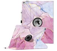 Fintie Rotating Case - 2017/2015 iPad Pro 12.9 Inch (Old Model) 1st & 2nd Gen Case, 360 Degree Swiveling Stand Protective Back Cover, Supports Auto Wake/Sleep, Dreamy Marble