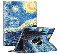 Fintie Rotating Case for iPad 9th Generation (2021) / 8th Generation (2020) / 7th Gen (2019) 10.2 Inch - 360 Degree Rotating Stand Cover with Pencil Holder, Auto Wake Sleep, Blue Starry Night