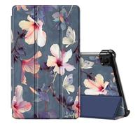 Fintie SlimShell Funda Compatible con Samsung Galaxy Tab A7 Lite de 8,7 Pulgadas (2021) - Carcasa Fina y Ligera con Función de Soporte para Modelo SM-T225/T220, Hibisco