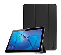 FINTIE SlimShell Funda para Huawei MediaPad T3 10 - Súper Delgada y Ligera Carcasa Protectora con Función de Soporte para Huawei Mediapad T3 10 Tablet 9.6 Pulgadas IPS HD, Negro