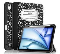 Fintie SlimShell - Funda para iPad Air de 5ª generación (2022) / 4ª generación (2020) de 10.9 pulgadas, cubierta trasera flexible de TPU suave con soporte para lápices, apagado y encendido automático,