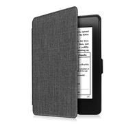 FINTIE SlimShell Funda para Kindle Paperwhite - La Más Delgada y Ligera Carcasa de Tela con Función de Auto-Reposo/Activación (No se Adapta a 10.ª generación 2018), Tela Gris Marengo