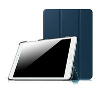 FINTIE SlimShell Funda para Samsung Galaxy Tab A 9.7" - Súper Delgada y Ligera Carcasa con Función de Soporte y Auto-Reposo/Activación para Modelo SM-T550N/T555N, Azul Oscuro