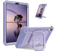 Fintie Tuatara Magic Ring - Carcasa con anilla de soporte para iPad Mini 7 (A17 Pro, 7.ª generación) 2024 / iPad Mini 6 (6.ª generación) de 8,3 pulgadas, carcasa resistente giratoria de 360 grados a
