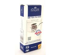 Finum - Filtros de papel para infusiones, tamaño XS, 100 unidades